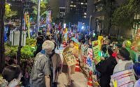 3500人の参加で、スパイ防止法案・国家情報局法案反対のペンライト行動が成功