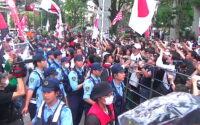 戦争で死ぬことを賛美するな！〜8.15 反「靖国」デモ